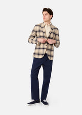 AABENZIO CHECKED BLAZER