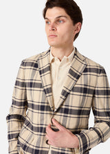 AABENZIO CHECKED BLAZER