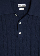 AMENDOLA POLO IN MAGLIA DI COTONE