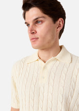 AMENDOLA POLO IN MAGLIA DI COTONE