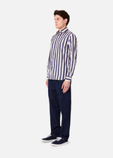 AALBENGA STRIPED COTTON SHIRT