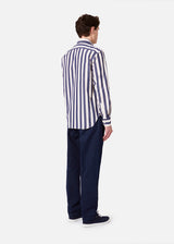 AALBENGA STRIPED COTTON SHIRT