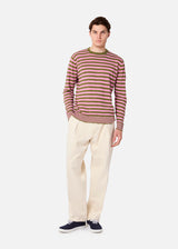 AALFEO STRIPED KNITTED TSHIRT