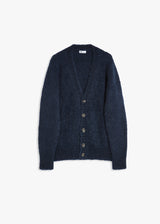 AALIANO MOHAIR WOOL CARDIGAN