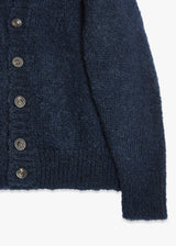 AALIANO MOHAIR WOOL CARDIGAN