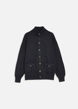 AALMIRO KNITTED BOMBER JACKET