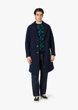 AAMBURGO CAPPOTTO MONOPETTO IN LANA VERGINE
