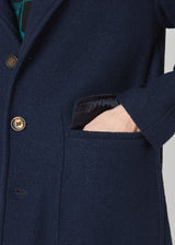 AAMBURGO CAPPOTTO MONOPETTO IN LANA VERGINE