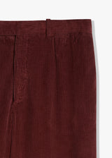 PANTALONI AAMEDEUS IN COTONE VELLUTO