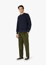 AAMERICAN QUILTED SWEATER