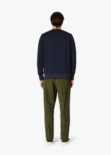 AAMERICAN QUILTED SWEATER