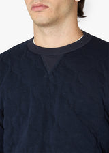 AAMERICAN QUILTED SWEATER