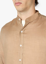 AAMILCARE BAND COLLAR SHIRT