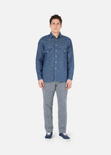 AANTIDE CAMICIA WESTERN CHAMBRAY