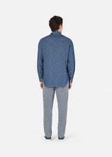AANTIDE CAMICIA WESTERN CHAMBRAY