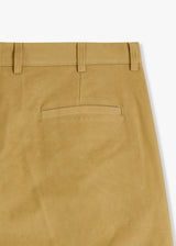 AANTIOCO MOLESKIN TROUSERS WITH DARTS