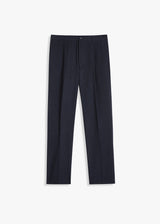 AANTIOCO MOLESKIN TROUSERS WITH DARTS