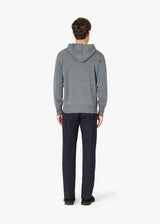 AANTIOCO MOLESKIN TROUSERS WITH DARTS