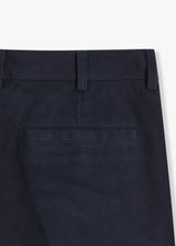 AANTIOCO MOLESKIN TROUSERS WITH DARTS