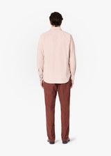 AANTIOCO MOLESKIN TROUSERS WITH DARTS
