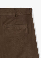 AANTIOCO MOLESKIN TROUSERS WITH DARTS