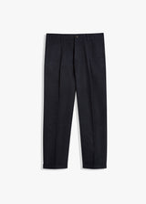 PANTALONI IN FUSTAGNO CON PINCES