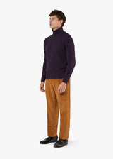 AANTIOCO VELVET TROUSERS
