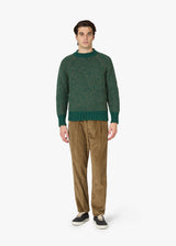 AANTIOCO CORDUROY TROUSERS WITH DARTS