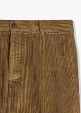 AANTIOCO CORDUROY TROUSERS WITH DARTS