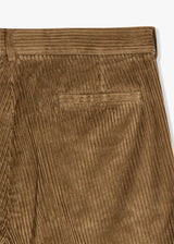 AANTIOCO CORDUROY TROUSERS WITH DARTS
