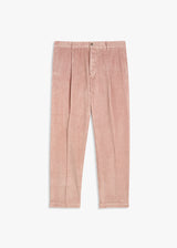 AANTIOCO CORDUROY TROUSERS WITH DARTS