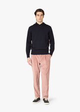 AANTIOCO CORDUROY TROUSERS WITH DARTS