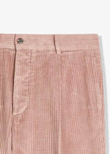 AANTIOCO CORDUROY TROUSERS WITH DARTS