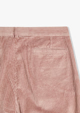 AANTIOCO CORDUROY TROUSERS WITH DARTS