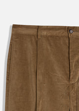 AANTIOCO COTTTON VELVET TROUSERS WITH DARTS