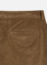 AANTIOCO COTTTON VELVET TROUSERS WITH DARTS