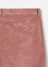 AANTIOCO COTTON VELVET TROUSERS WITH DARTS