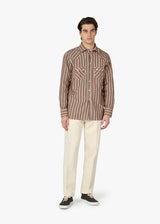AARIOSTO CAMICIA WESTERN JACQUARD