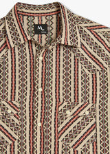 AARIOSTO CAMICIA WESTERN JACQUARD