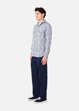 AARIOSTO CAMICIA WESTERN IN OXFORD
