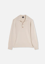 AASHTON WOOL AND CASHMERE POLO SWEATER
