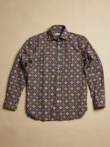 CAMICIA CON MOTIVO FLOREALE AASOLO