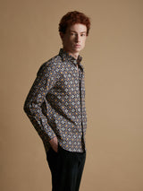 CAMICIA CON MOTIVO FLOREALE AASOLO