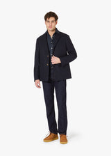 AAURA WOOL SINGLE-BREASTED JACKET