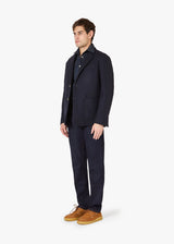 AAURA WOOL SINGLE-BREASTED JACKET
