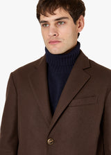 AAURA WOOL SINGLE-BREASTED JACKET