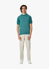 T-SHIRT IN MAGLIA A RIGHE AALFEO