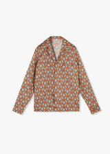 AALGERI PRINTED LONG SLEEVES OVERSHIRT