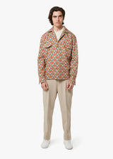 AALGERI PRINTED LONG SLEEVES OVERSHIRT