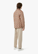 AALGERI PRINTED LONG SLEEVES OVERSHIRT